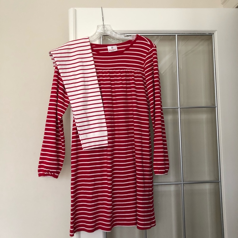 Hanna Andersson Girl’s Dress & Leggings Sz. EU150